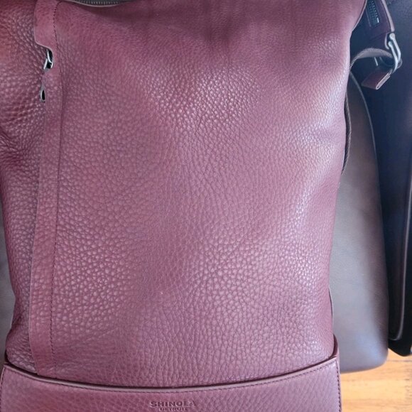 Shinola Canfield backpack Oxblood - Picture 7 of 10
